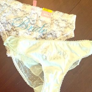 Bride underwear